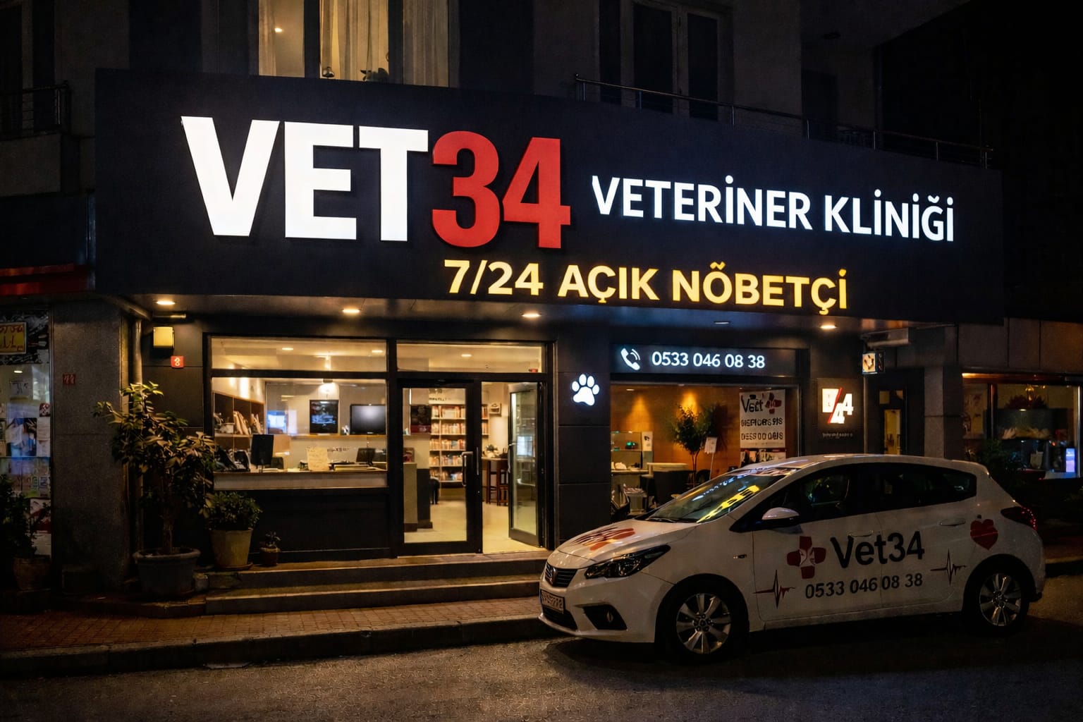 Kartal Veteriner Çalışma Saatleri | 7/24 Açık ve Nöbetçi Veteriner