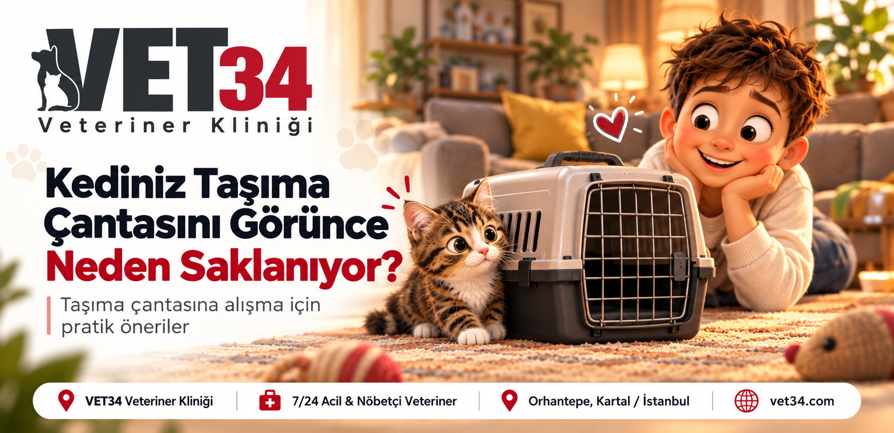 Kediniz Taşıma Çantasını Görünce Neden Saklanıyor?