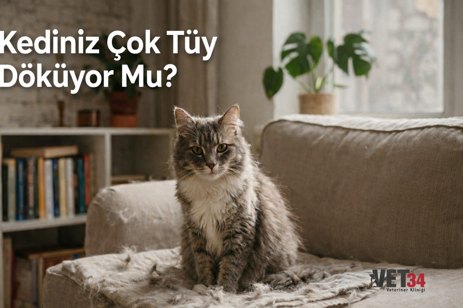 Kedilerde Tüy Dökümü ve Malt 