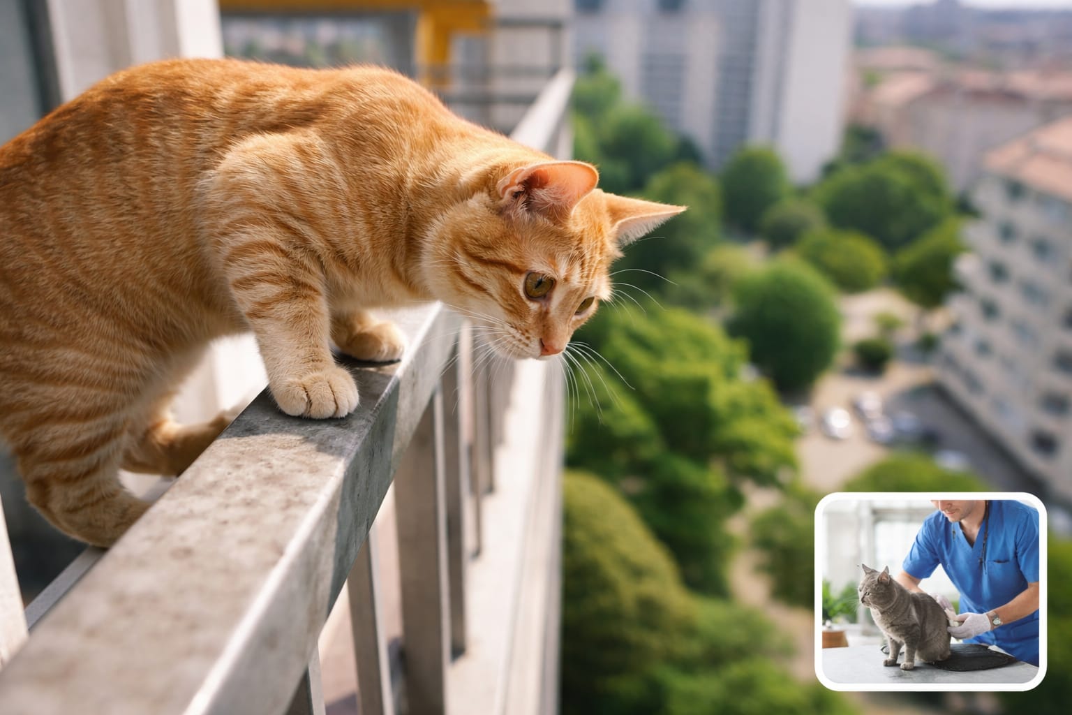 Kediler Yüksekten Düştükten Sonra Neden İlk Anda Normal Görünebilir?